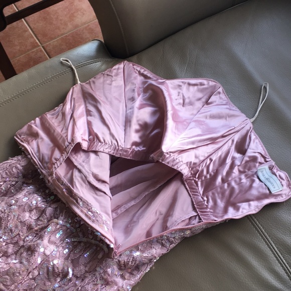 Vintage Jessica McClintock Sequin Dress - XS-S - Picture 6 of 8